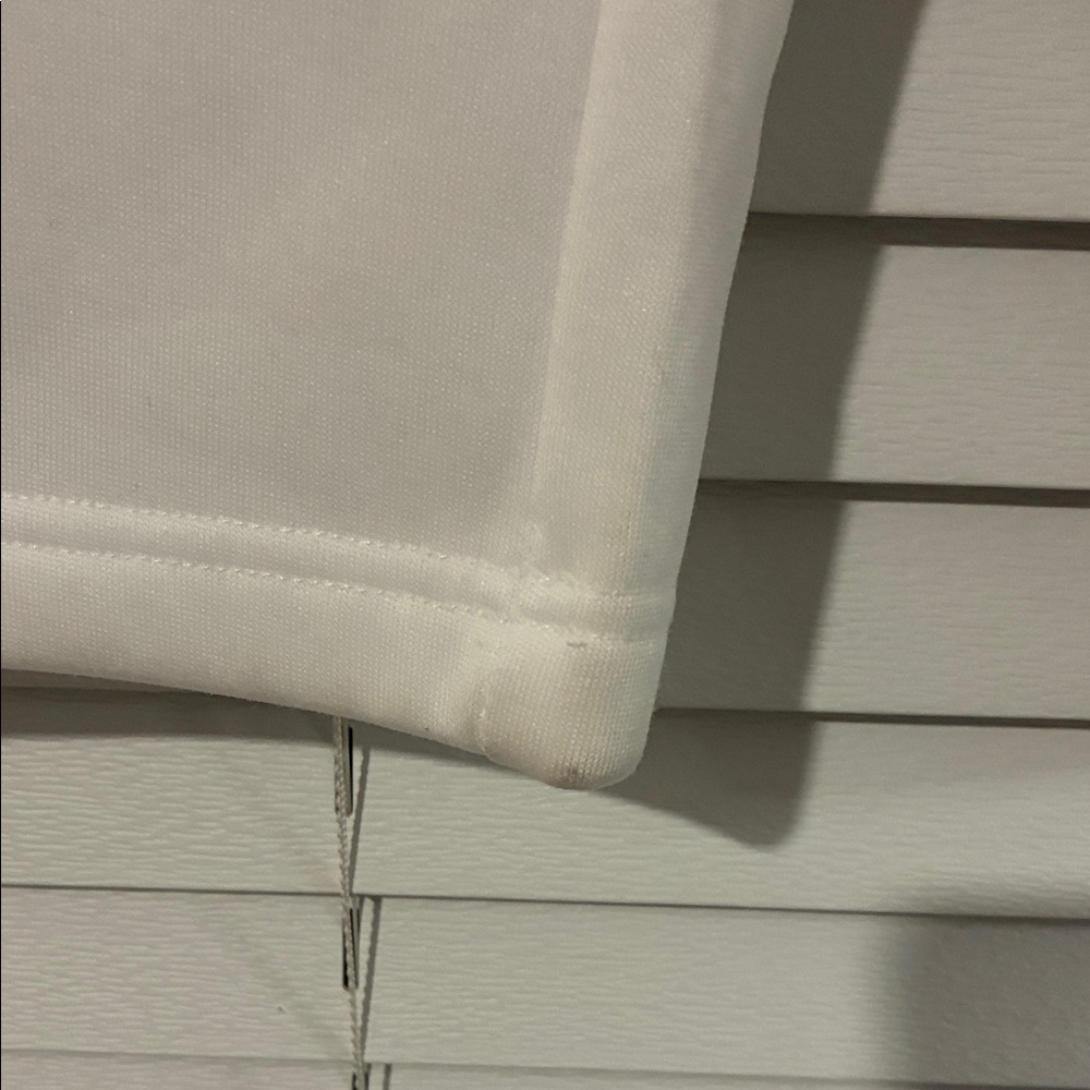 LA White Track Pants with Blue and Yellow Stripe - Picture 8 of 14